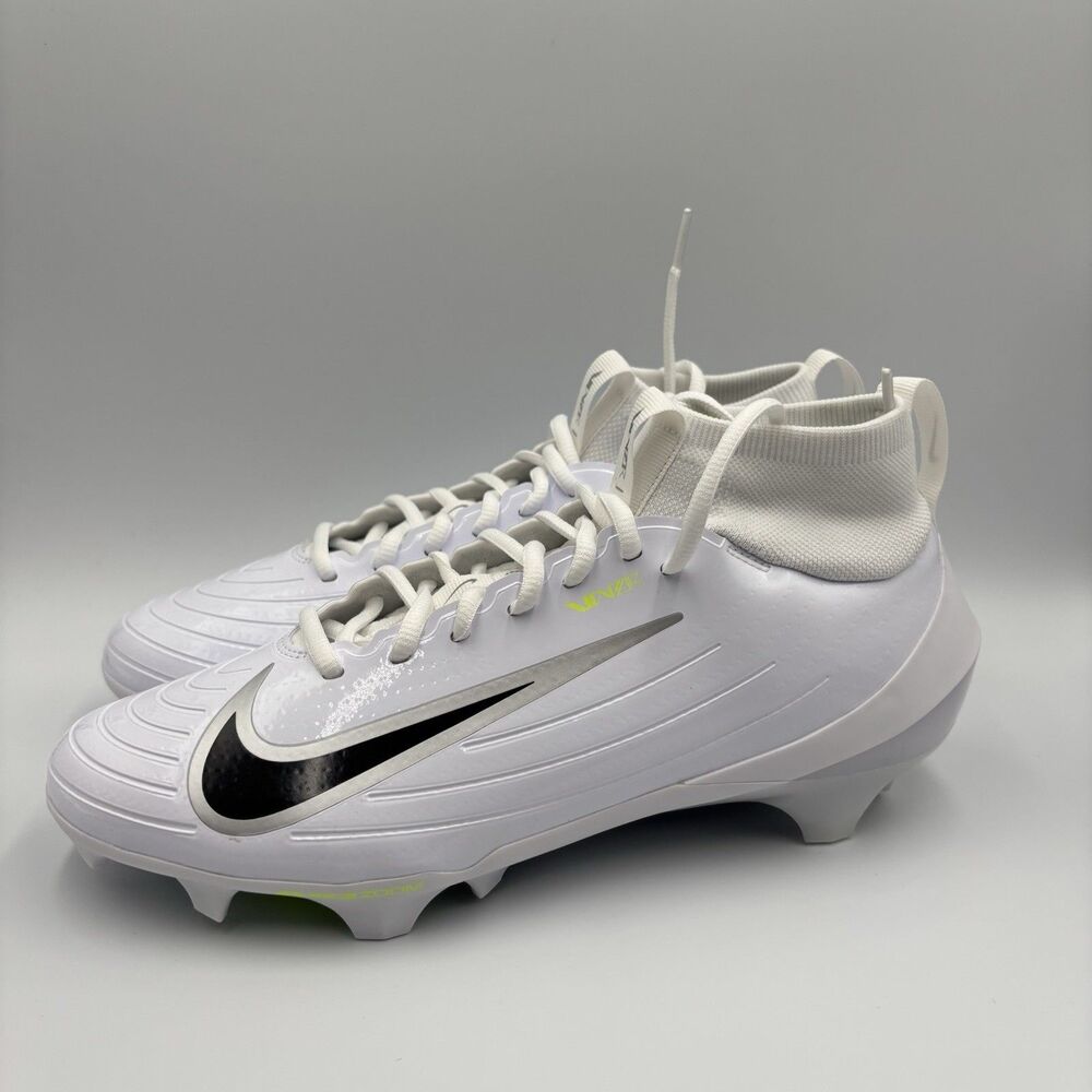 Size 9 Nike Zoom Air Vapor Pro 1 Football Cleats White Volt Ice FB3298-104